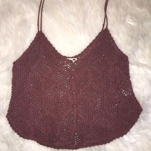 Crochet tank